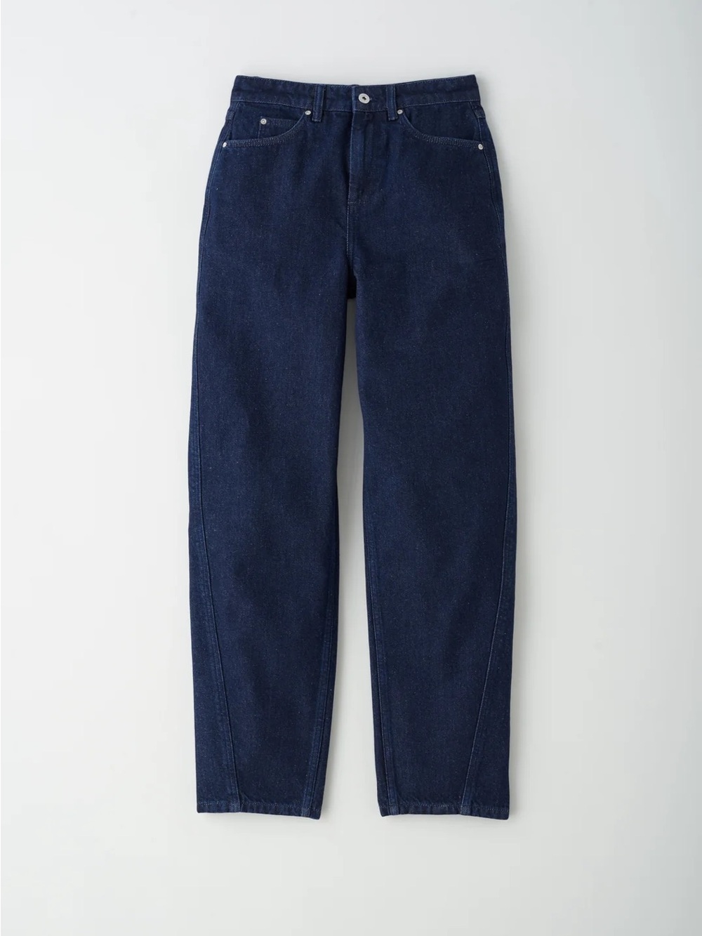 Kotn Philae Barrel Leg Jeans Size 31 Dark Rinse - Picture 7 of 9